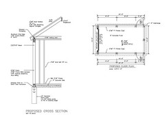 12’X20′- 20’X12′ ONE CAR GARAGE PLANS GABLE ROOF GARAGE PLAN 23-1220-GBL-11