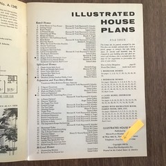 1982 Vtg Home Plans HOUSE Floor Plans Book SEE INDEX Ranch Splitlevel Expansion