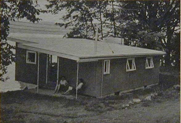 22×28 Vacation Home Cabin 1962 How-To build PLANS 2 story Hillside