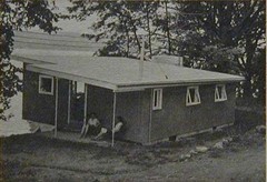 22×28 Vacation Home Cabin 1962 How-To build PLANS 2 story Hillside