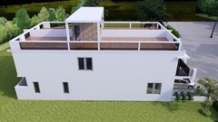 15×54 Feet Home Design Plan 4.5×16 Meter 3 Bed 3 Bath Terrace PDF (A4 Hard Copy)