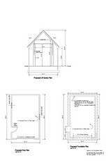 16’X25′- 25’X16′ GABLE ROOF PLAN GABLE ROOF 19-1625-GBL-7