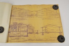 Original 1965 Home House Plans Samuel Paul Architect The Susan Lee 18×24″ Vellum