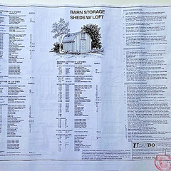 UCANDO Barn Storage Shed w/ Loft DIY Blueprint Plans – Project 12002