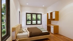 25×36 Feet Cute Small Houses Plan 7.5×11 Meter 2 Beds 1 Bath Hip (A4 Hard Copy)