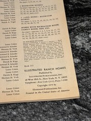 Vtg 1975 Illustrated Ranch Homes 62nd Edition Building Plans Blueprints Magazine