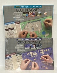 STANLEY PROJECT PLANNERS – Deck & Office DESIGNER – NEW, SEALED