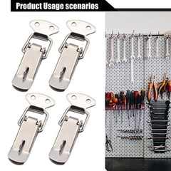Clamp Clips Loaded Enclosures Stainless Steel for toggle Latches