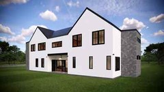 The Vatican Italian Farmhouse: 7 Bedrooms / 4.5 Baths 4,420 SF Design Blueprints