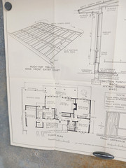 VTG 1950s Sentimental Modern H Roy Kelley Good Housekeeping House Floor Plan MCM