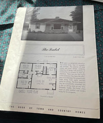 Floor Plans Book Town Country Homes 1950s Jersey 566-995 Isabel 556-825