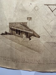original vintage architectural drawings plans richmond beach 17×23