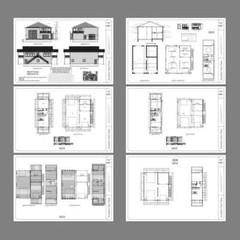 36×40 Apartment with 1-Car 1-RV Garage — PDF Floor Plan — 902 sqft — Model 1C