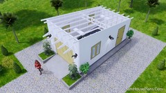 13×23 Garage Shed Roof 4×7 Meter 1 Car Shed Plan PDF Plans (A4 Hard Copy)