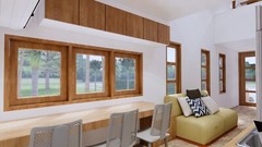 8×26 Feet Tiny House Plans 2.5×8 Meter 2 Beds Shed Roof Full Plan (A4 Hard Copy)