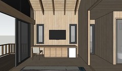 Modern Tiny House 3D Model (Sketchup)-Detailed Architectural-Digital Download