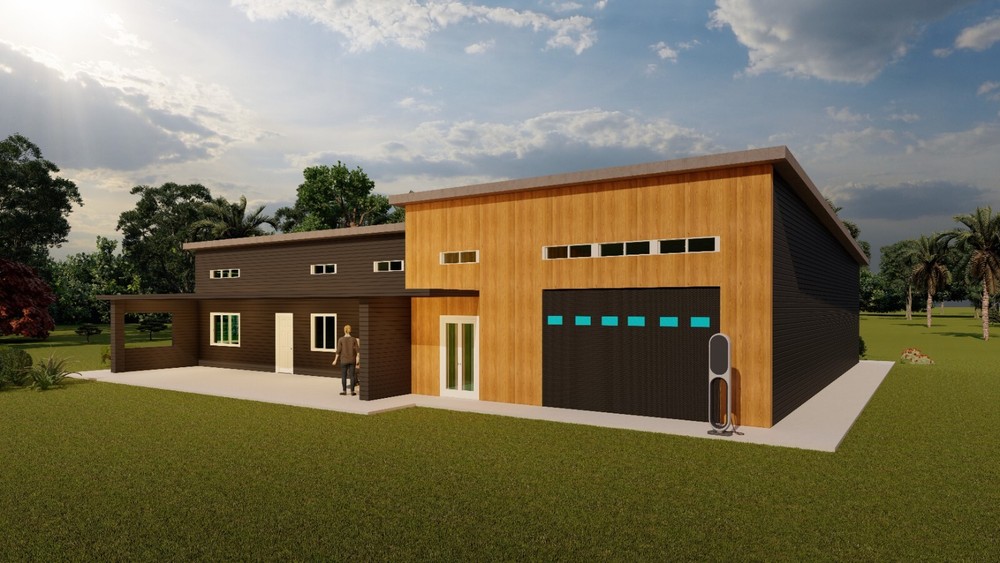 ADU and Garage Building Plans – 1650sqft ADU + 2094sqft Garage, Blueprints