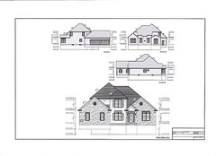 Full Set of two story 4 bedroom house plans 2,819 sq ft