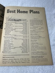 VTG Best Home Plan 1978 Mid Century Modern House Design Floor Plan Blueprints