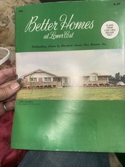 Better Homes at Lower Cost – 1970’s House Floor Plan Catalog – Vintage Bagged