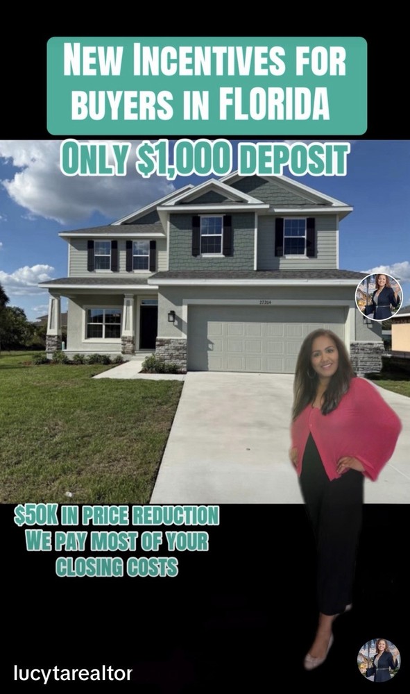 New Construction Home/Punta Gorda, FL, 5 Bed/3.5 Bath, 2,705 SqFt Move-In Ready