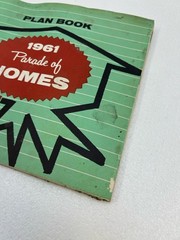 Vintage HOME PLANS BOOK Parade of Homes Mid Century Modern ranch house blueprint