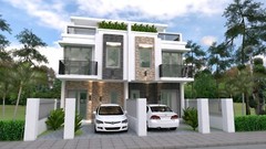 16×50 Home Design Plan 5×15 Meter Duplex House 3 Bedrooms (A4 Hard Copy)