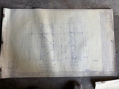 Vintage AT&T Long Lines Tower Blueprints Lot 1960s Flint Steel Lyme CT Original
