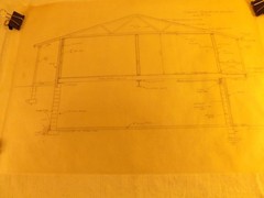 VINTAGE HOUSE BLUEPRINTS #5— 12″ X 18″ SEE PICTURES 7 PAGES