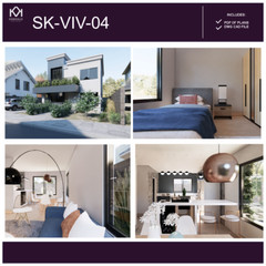 35′-2 3/4″ x 27′-1/4″ (10.68X08.30 m) A Frame Modern House – Plan Blueprint PDF