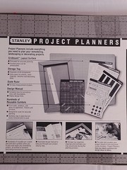 Vintage 1988 Stanley Project Planners Home Designer Kit Layout 1/4 Scale 90-360