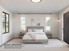 Farmhouse Barndominium – 40′ x 60′ House Plan Design – 3 Bed 2 Bath – Drawings B