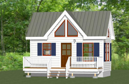 20×10 Tiny House — 266 sq ft — PDF Floor Plan — Model 1A
