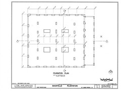 Single-story Southern Style Elegant Home, Beautiful Porch, Architectural Plans