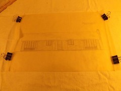 VINTAGE HOUSE BLUEPRINTS #5— 12″ X 18″ SEE PICTURES 7 PAGES