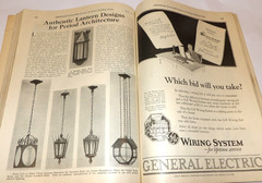 VTG 1926 BUILDER MAGAZINE! 16 HOME DESIGNS IN COLORS & LAYOUTS! ASBESTOS SHINGLE