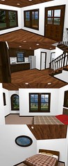 16×16 Tiny House — 2 bedroom — 697 sqft — PDF Floor Plan — Model 20A