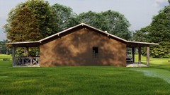 23′ x 69 ‘ Ft House Home Building Plan With AutoCAD File & 3D Visualization