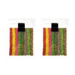 Plastic Model Bushes Shrub Strips for Architecture Dioramas and Mini Garden