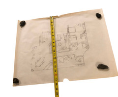 Vintage Architectural Drawings Lot of 5 Hand Drawn Plans