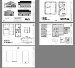 44×48 Apartment with 2-Car 1-RV Garage – PDF FloorPlan – 1,645 sqft – Model 5B