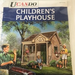 U Can Do It Yourself Children’s Playhouse Blueprints Plans Instructions List
