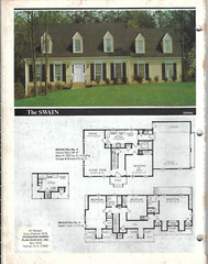 VTG 1976 ’34 OUTSTANDING 1 ½ AND 2 STORY HOMES’ CATALOG OF HOUSE PLANS! LAYOUTS!