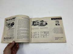 Vintage HOME PLANS BOOK Parade of Homes Mid Century Modern ranch house blueprint