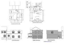 28′ X 28′ GARAGE ADDITION PLANS – COLONIAL ADDITION – PLAN 23-2828-GAP-12-COL-LR