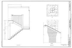 4 bedroom open plan home by Frank Lloyd Wright, printed architectural drawings