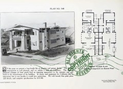 De Luxe (1924) Flats + Duplex homes CATALOG Apartments Architect Design + Plans