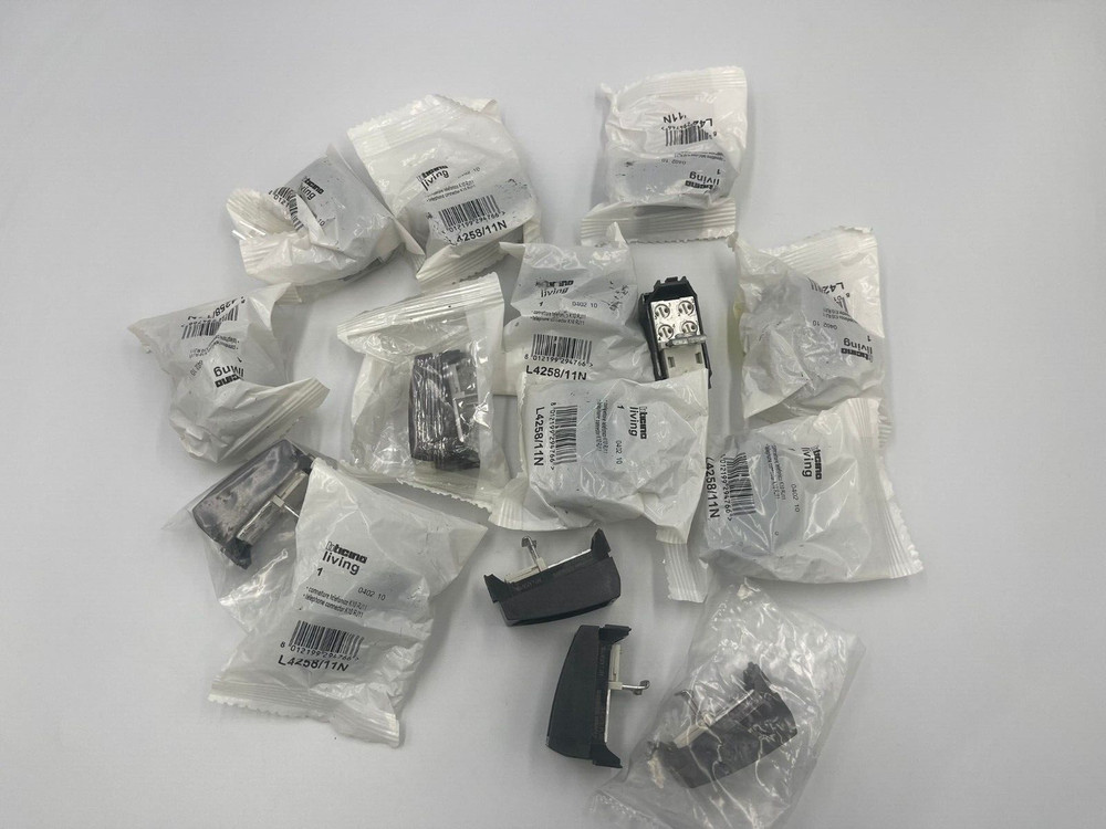 15 pcs BTICINO L4258/11N – K10 RJ11 TELEPHONE CONNECTOR