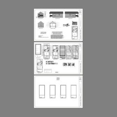 16×30 House — 1 Bedroom 1 Bath — PDF Floor Plan — 480 sq ft — Model 1B