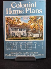 VTG 1977 Colonial Home Plans Bantam Hudson Book Traditional House Blueprints